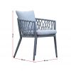 MIRAGE Outdoor Dining Table + 6 Chairs