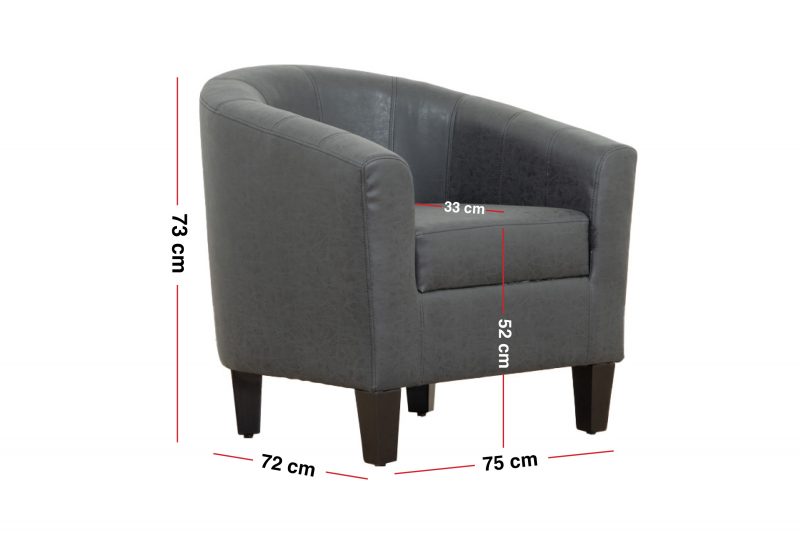 NAHA Fabric Tub Chair