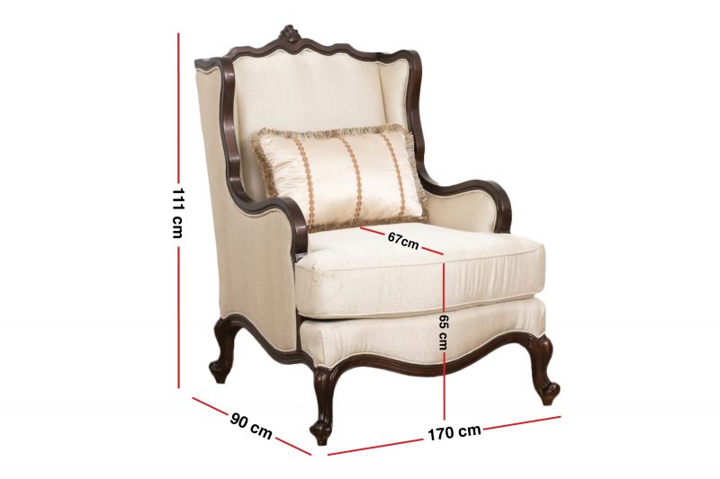 RAFFLES 7 Seater Fabric Sofa (3+2+1+1) 7 RAFFLES 7 Seater Fabric Sofa (3+2+1+1)