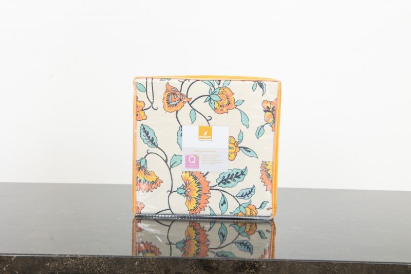 BOHO Floral Queen Duvet Cover