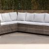 MANILA Outdoor Corner Sofa + Lift Table + 2 Ottomans