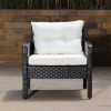 chicago 4 seater outdoor + coffee table (2+1+1)