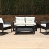 chicago 4 seater outdoor + coffee table (2+1+1)