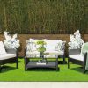 chicago 4 seater outdoor + coffee table (2+1+1)