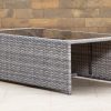 OXFORD 4 Seater Outdoor Sofa with 2 Ottomans + Coffee Table
