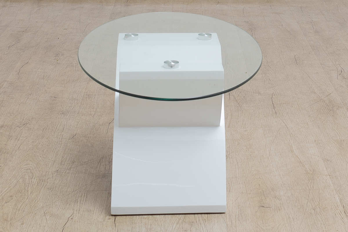 CIRRO Tempered Glass Coffee Table