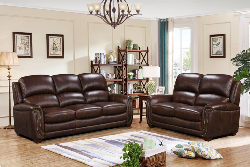 CASAMIA 7 Seater Leather Sofa (3+2+1+1)