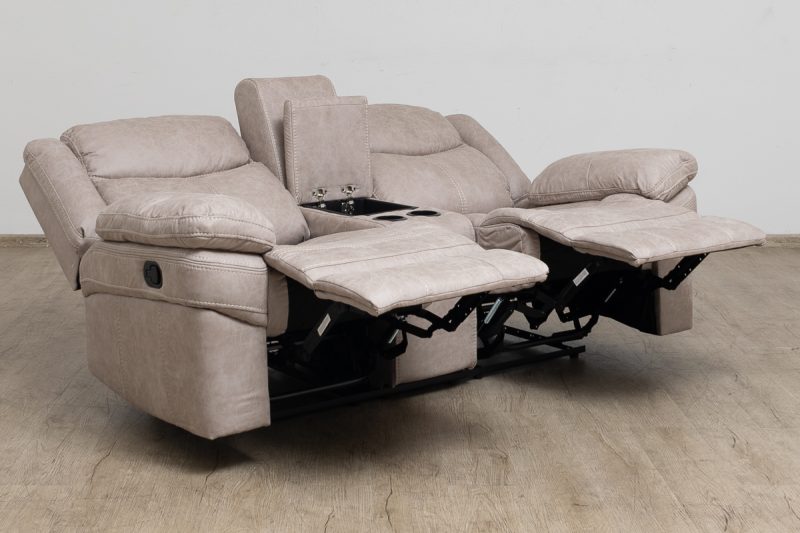 NEW YORK 7 Seater Fabric Recliner Sofa (3+2+1+1)