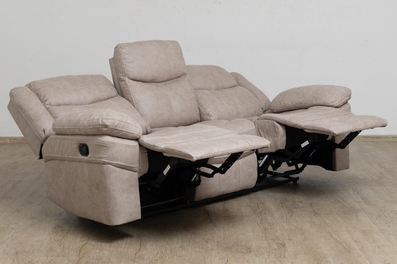 NEW YORK 7 Seater Fabric Recliner Sofa (3+2+1+1)