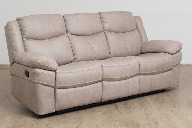 NEW YORK 7 Seater Fabric Recliner Sofa (3+2+1+1)