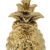 HOME DECOR - 1749-GOLD PINEAPPLE GOLD ACCENT