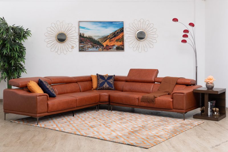 CORTINA Leather Corner Sofa