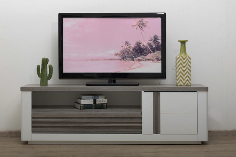 VERTIGO TV Cabinet with LED Lights