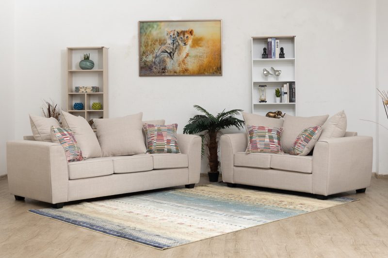 BLISS 6 Seater Fabric Sofa (3+2+1)