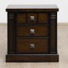 CALIFORNIA Queen Bed + 2 Nightstands