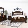 CALIFORNIA Queen Bed + 2 Nightstands