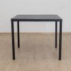 langston outdoor table - black