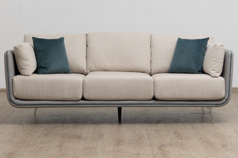 BERNE 3 Seater Fabric Sofa