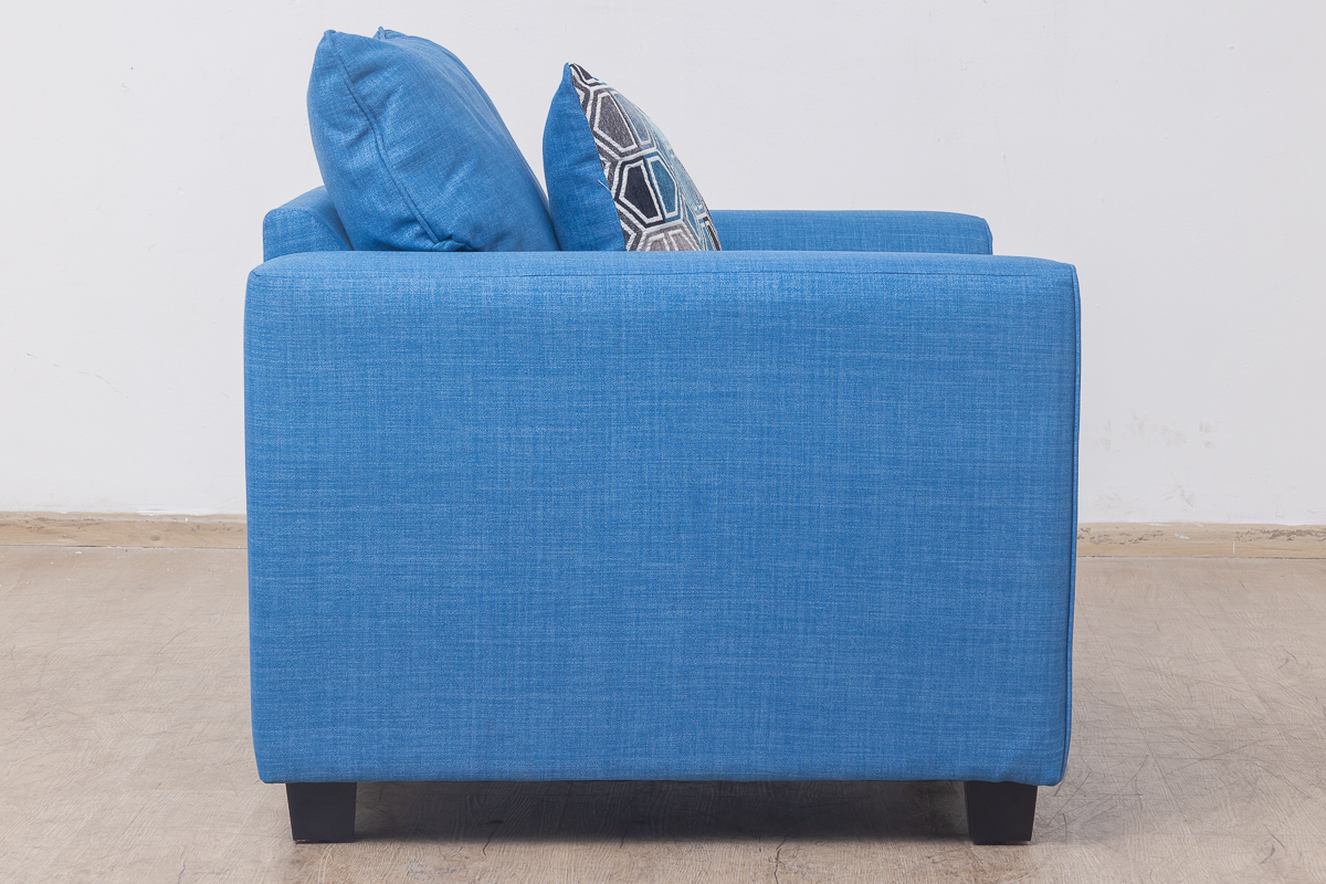 bliss 6 seater fabric sofa (3+2+1)
