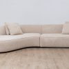ezra fabric corner sofa