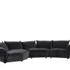 DEXTER Fabric Corner Sofa