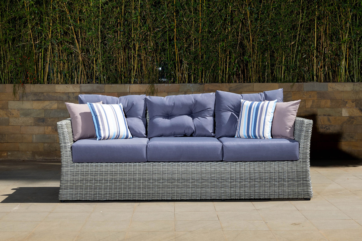 MANCHESTER 5 Seater Outdoor Sofa + Coffee Table