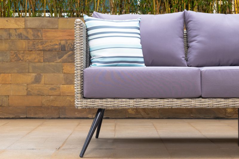 mildura 5 seater outdoor sofa + coffee table