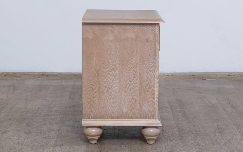 breton king bed + 2 nightstands