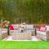 sara 7 seater outdoor sofa (3+ 2 +1+1+coffee table)