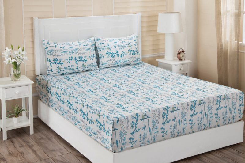 bethany queen flat sheet + 2 pillow cases