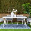 marina outdoor dining table + 6 chairs