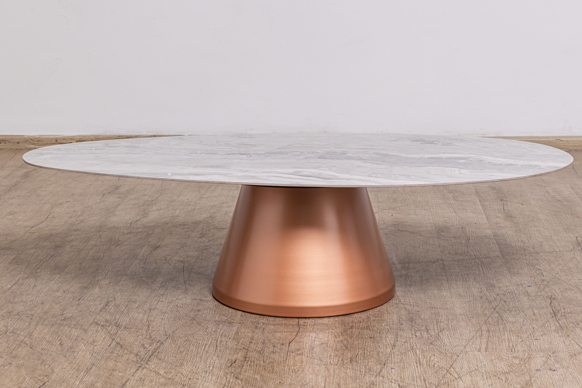 stratus sintered stone coffee table
