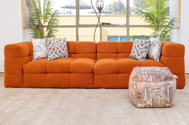 shaun 4 seater fabric sofa