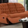 teddy 3 seater fabric recliner