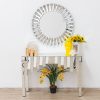 klarity console table and mirror