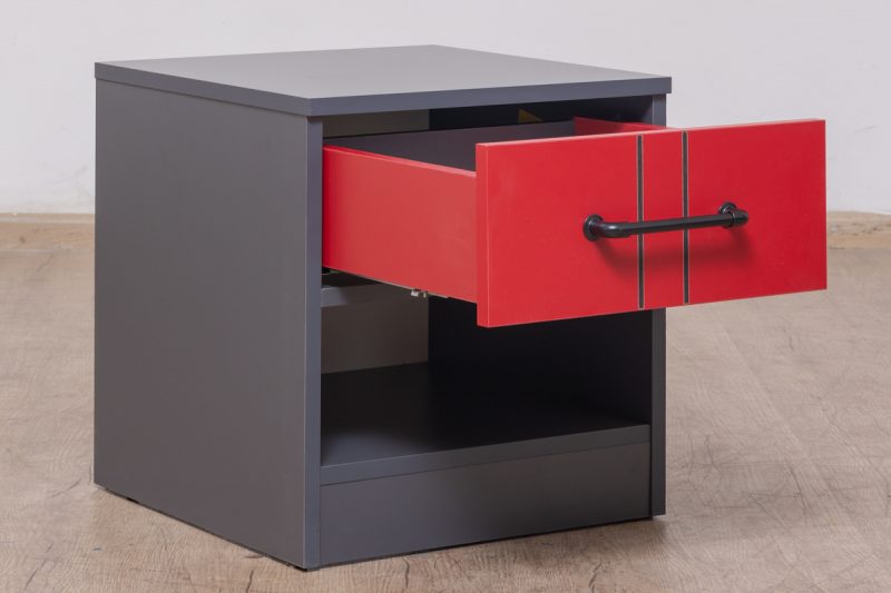 flow single bed + 1 night stand