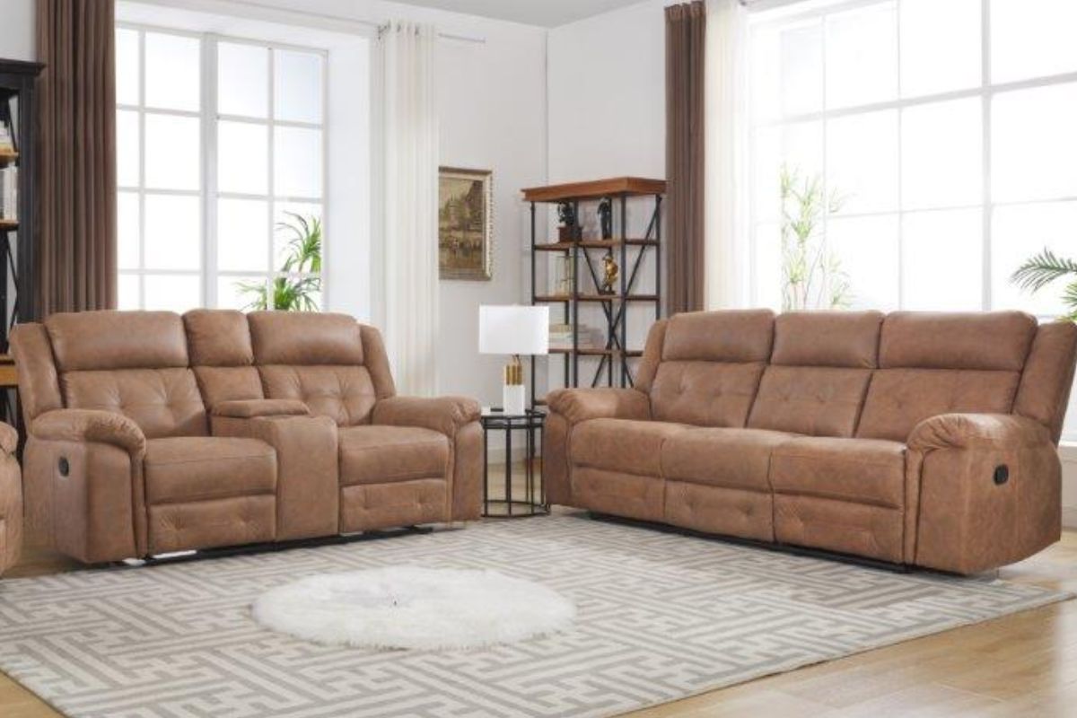 galaxy 7 seater fabric recliner sofa (3+2+1+1)