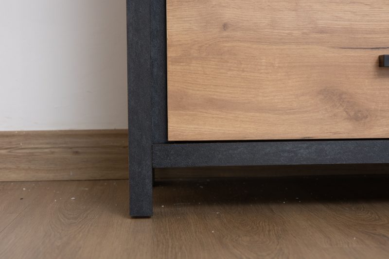 helena queen bed + 1 nightstand + dresser mirror
