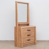 derry queen bed + 1 nightstand + dresser mirror