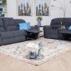 kaycie 7 seater fabric recliner sofa (3+2+1+1)