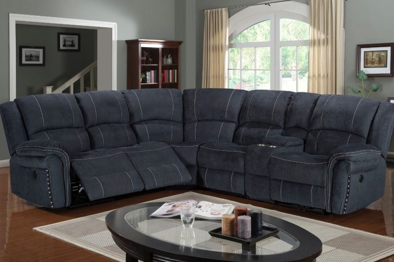 wesley fabric corner recliner sofa (copy)