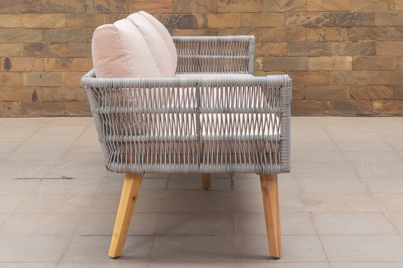 nova 5 seater outdoor sofa (3+1+1) + coffee table
