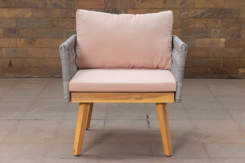 nova 5 seater outdoor sofa (3+1+1) + coffee table