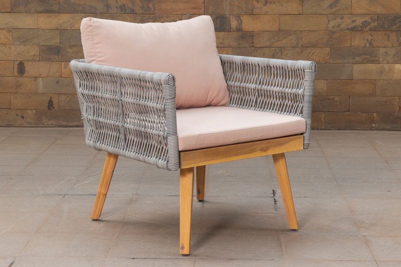 nova 5 seater outdoor sofa (3+1+1) + coffee table