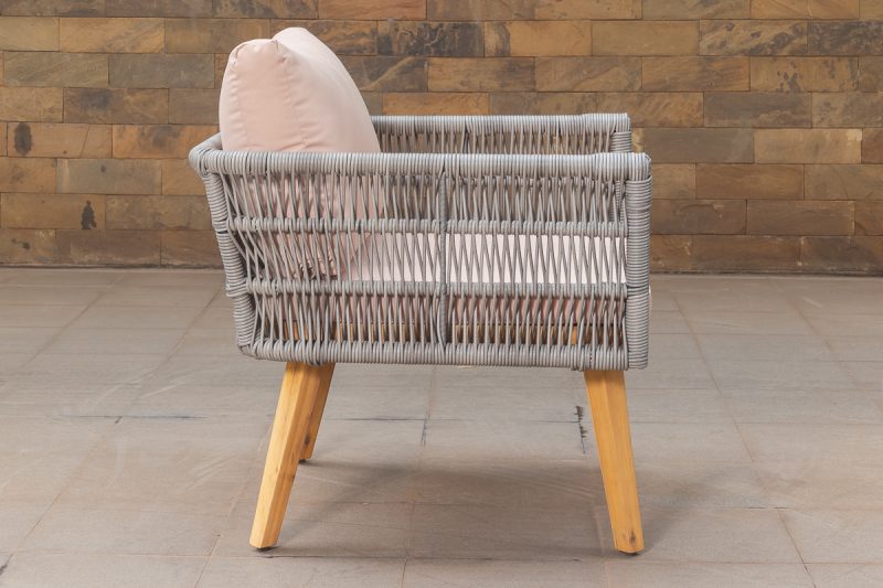 nova 5 seater outdoor sofa (3+1+1) + coffee table