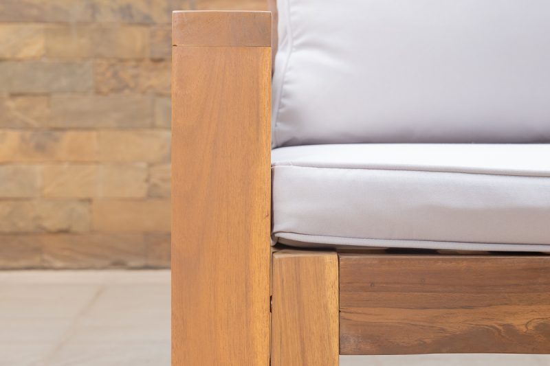 texas 5 seater outdoor sofa (3+1+1) + coffee table