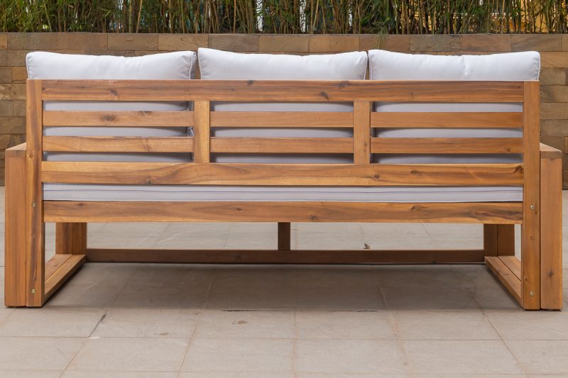 texas 5 seater outdoor sofa (3+1+1) + coffee table