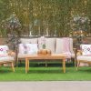 miami 5 seater outdoor sofa (3+1+1) + coffee table
