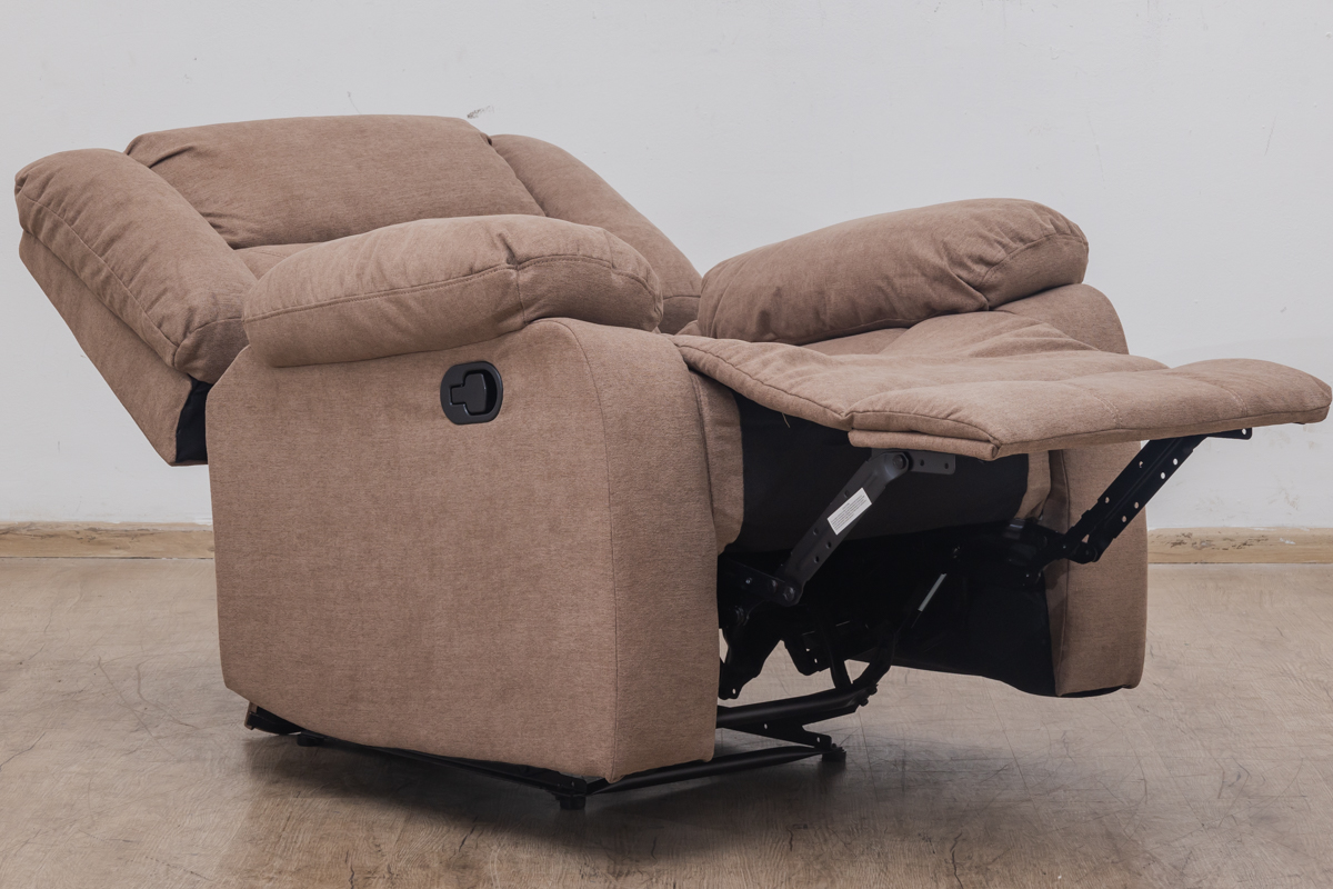 nebraska 5 seater fabric recliner