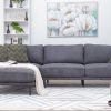 felix fabric corner sofa